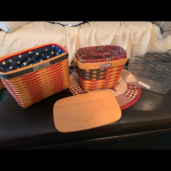 2 collectors longaberger baskets TRADED COSMOS04 - Picture 2 of 5